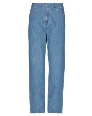 Canali Man Denim trousers Blue 40 jeans