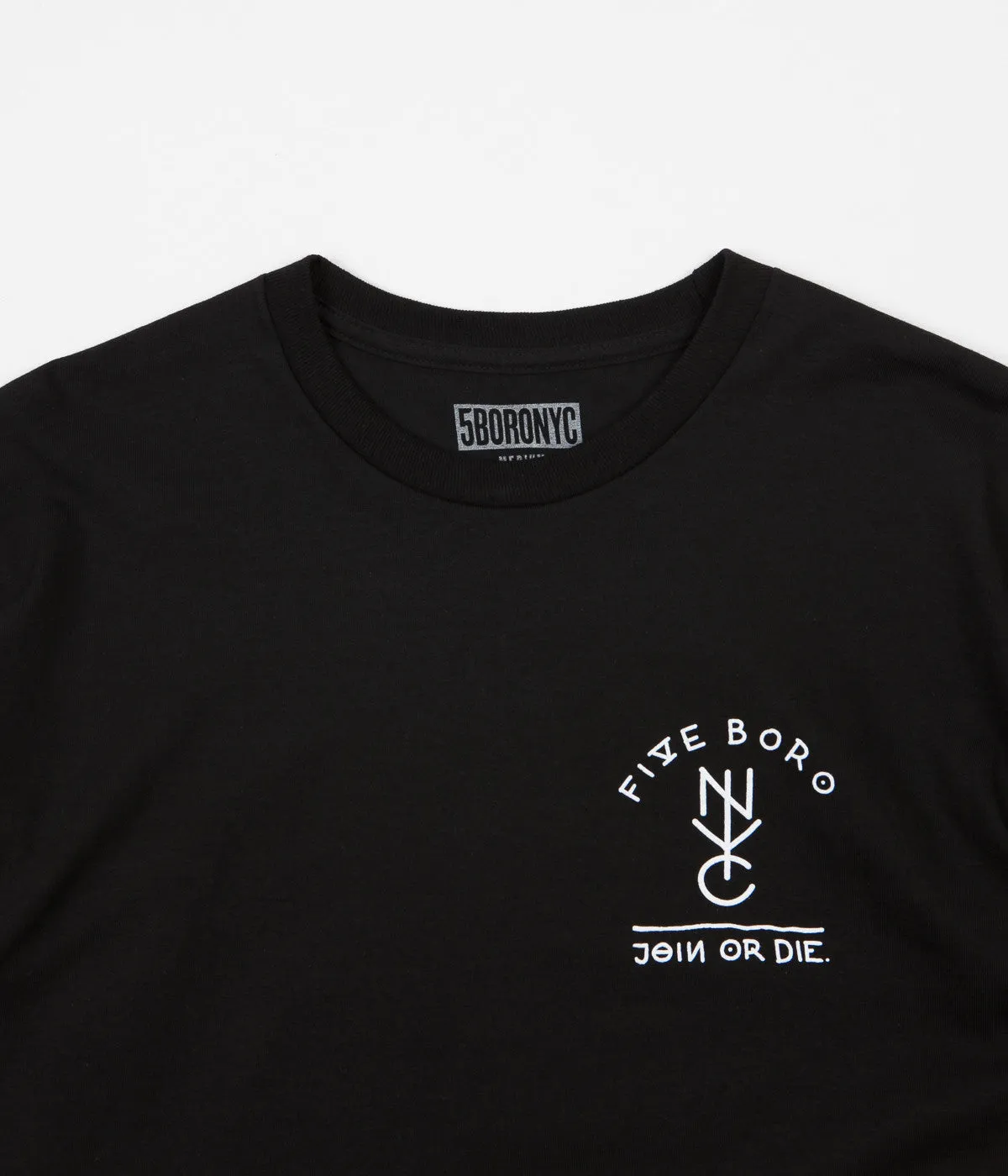 5Boro Join Or Die II T-Shirt - Black