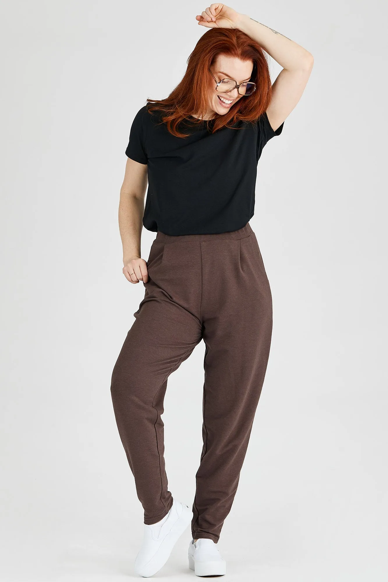 Aaron Tencel Pleated Dressy Sweat Pant