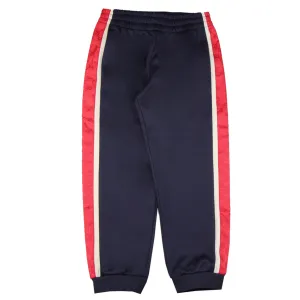 Gucci Kids Blue GG Print Trousers