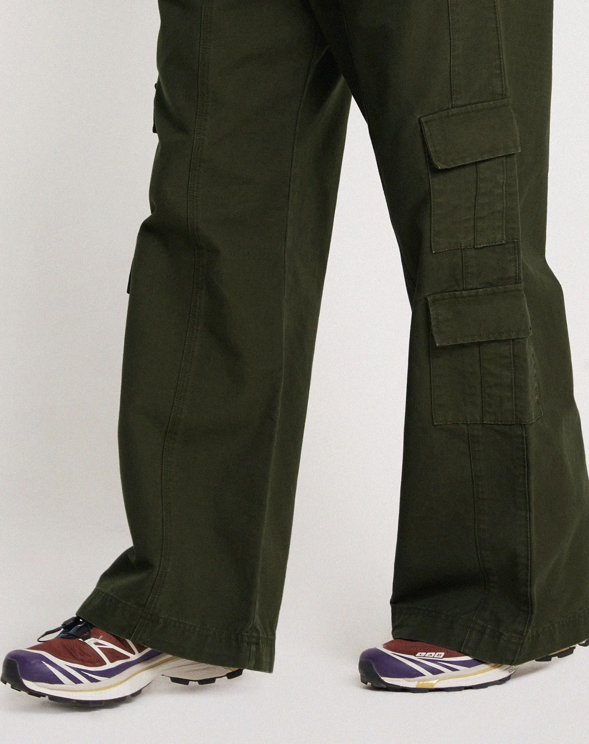 Hansa Cargo Trouser in Dark Olive