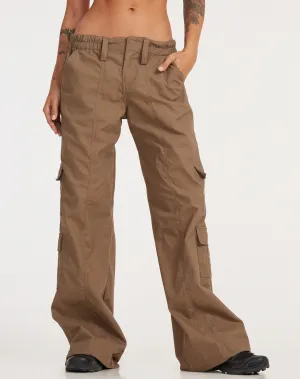 Hansa Cargo Trouser in Light Olive