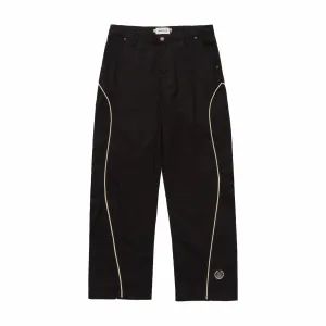 Honor The Gift Canvas Piping Pant (Black)