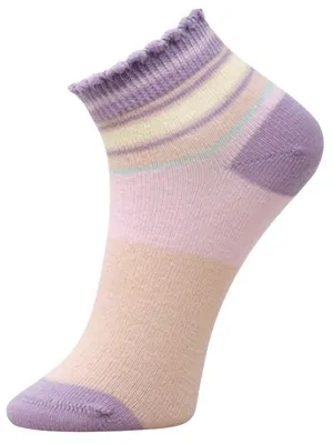 Kids Ankle Length Socks:Sweet Berry:Peach