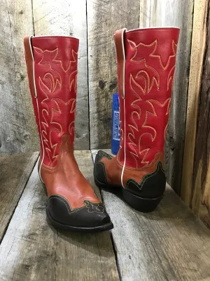 "The Red Head"  Buffalo Neoprene Soles Tres Outlaws Men's Classic  Boot 3942