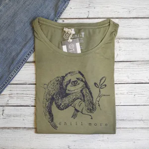 Women's Sloth Shirt - Chill More